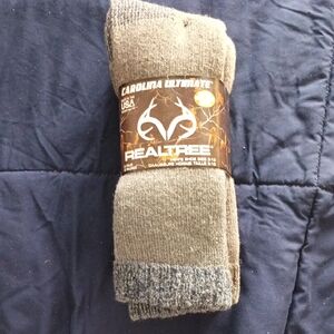 Realtree Carolina Ultimate Gray and Brown Socks